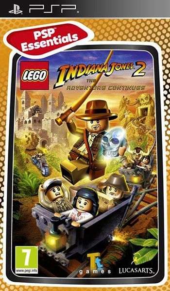 LEGO Indiana Jones 2: The Adventure Continues - Essentials (PSP)(Pwned) - Lucasarts Games 80G