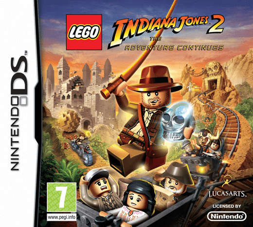 LEGO Indiana Jones 2: The Adventure Continues (NDS)(Pwned) - Lucasarts Games 110G