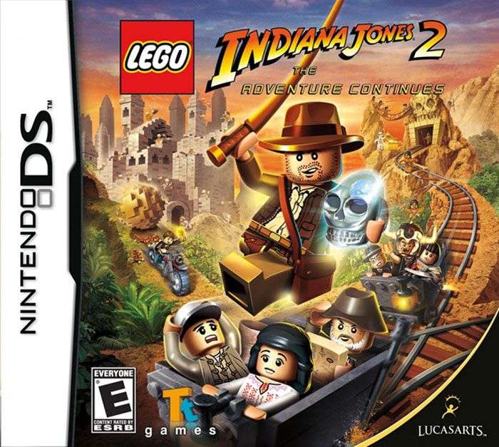LEGO Indiana Jones 2: The Adventure Continues (NDS)(Pwned) - Lucasarts Games 110G