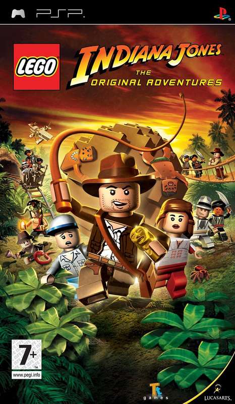 LEGO Indiana Jones: The Original Adventures (PSP)(Pwned) - Lucasarts Games 80G