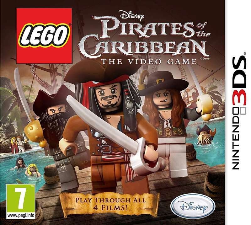 LEGO Pirates of the Caribbean (3DS)(Pwned) - Disney Interactive Studios 110G