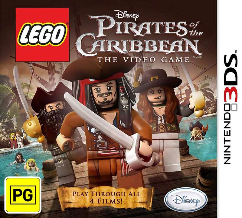 LEGO Pirates of the Caribbean (3DS)(Pwned) - Disney Interactive Studios 110G