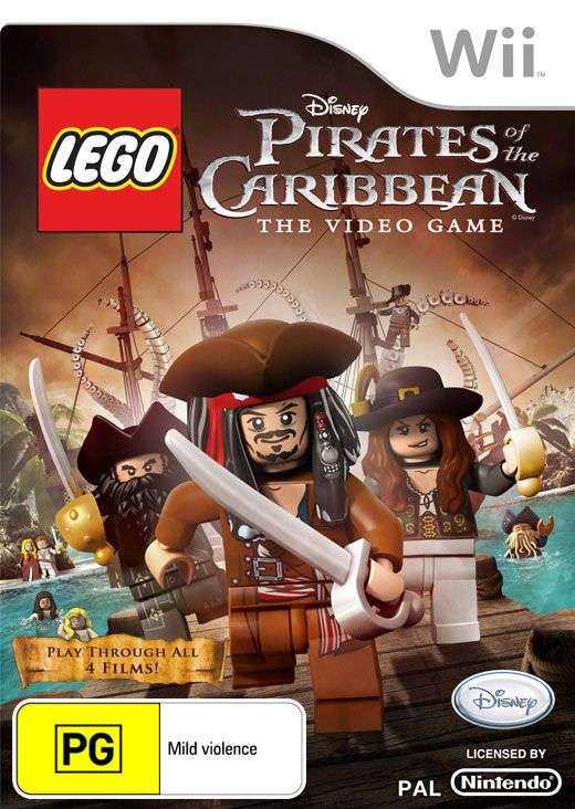 LEGO Pirates of the Caribbean: The Video Game (Wii)(Pwned) - Disney Interactive Studios 130G