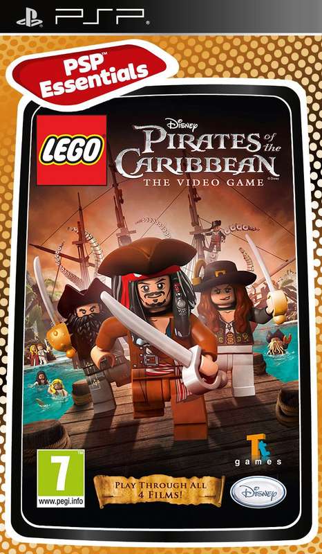 LEGO Pirates of the Caribbean: The Video Game - Essentials (PSP)(Pwned) - Disney Interactive