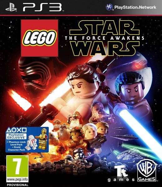 LEGO Star Wars: The Force Awakens (PS3)(New) - Warner Bros. Interactive Entertainment 120G