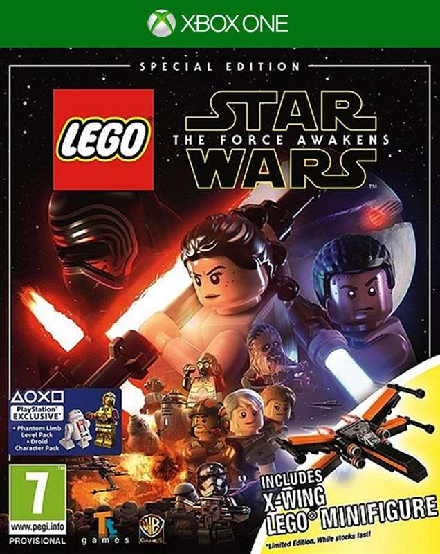 LEGO Star Wars: The Force Awakens - Special Edition with X-Wing Fighter Minifigure (Xbox One)(New)