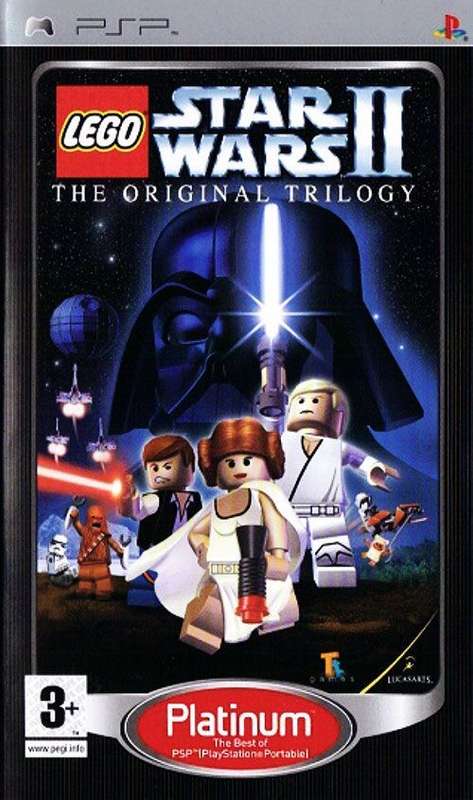 LEGO Star Wars II: The Original Trilogy - Platinum (PSP)(Pwned) - Lucasarts Games 80G