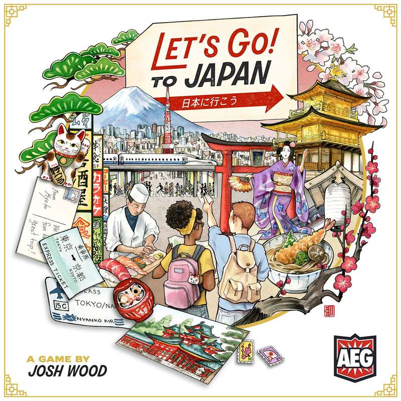 Let's Go! To Japan (New) - Alderac Entertainment Group / AEG 1600G
