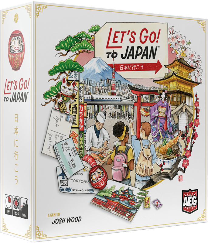 Let's Go! To Japan (New) - Alderac Entertainment Group / AEG 1600G