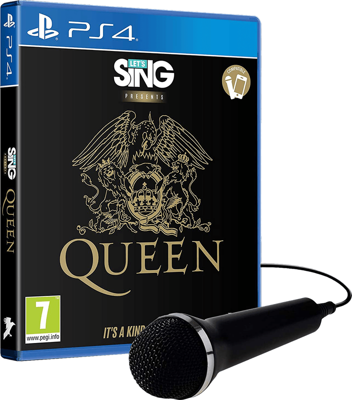 Let's Sing Presents: Queen including 1x Microphone (PS4)(New) - RavensCourt 1000G