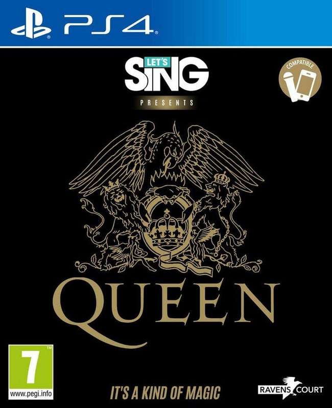 Let's Sing Presents: Queen including 1x Microphone (PS4)(New) - RavensCourt 1000G