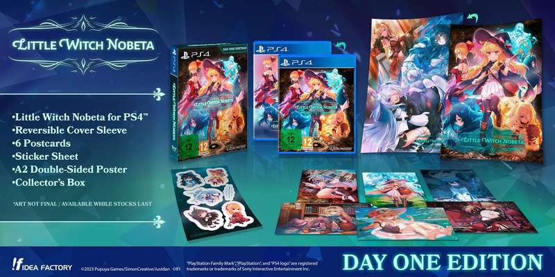 Little Witch Nobeta - Day One Edition (PS4)(New) - Idea Factory 250G
