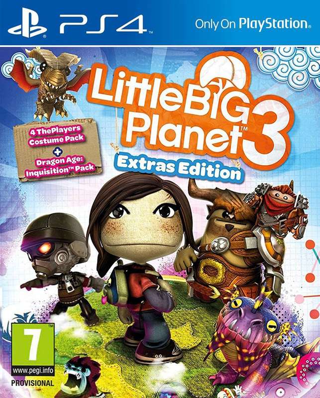 LittleBigPlanet 3 - Extras Edition (PS4)(New) - Sony (SIE / SCE) 90G