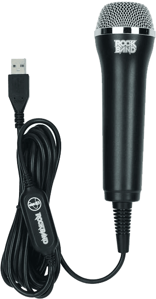 Logitech Rock Band / Guitar Hero Microphone - Black (Multi Platform)(Pwned) - Logitech 400G