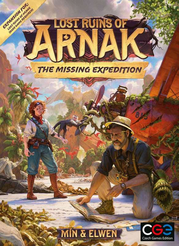 Lost Ruins of Arnak: The Missing Expedition Expansion (New) - Czech Games Edition 800G