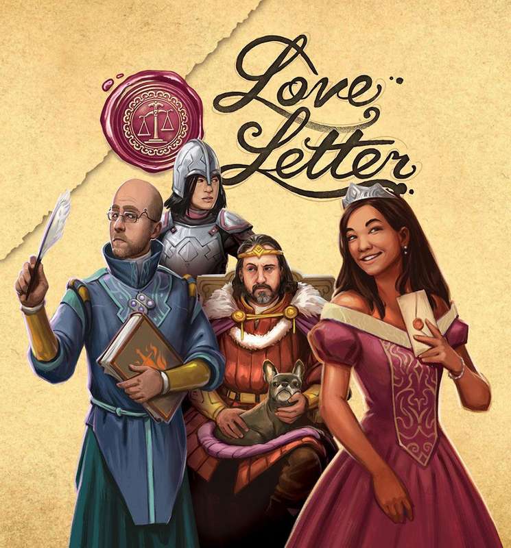 Love Letter - 2nd Edition (New) - Z-Man Games 450G