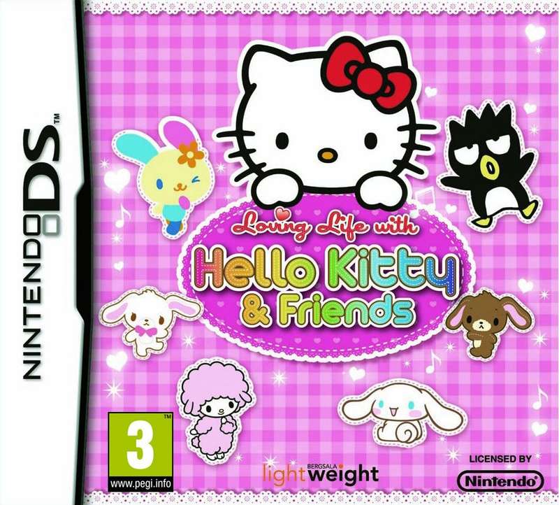 Loving Life with Hello Kitty & Friends (NDS)(Pwned) - Bergsala Lightweight AB 110G