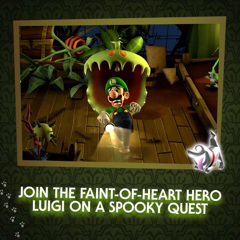 Luigi's Mansion 2 HD (NS / Switch)(New) - Nintendo 100G