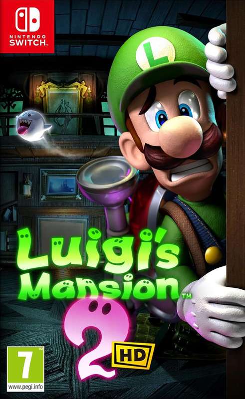 Luigi's Mansion 2 HD (NS / Switch)(New) - Nintendo 100G