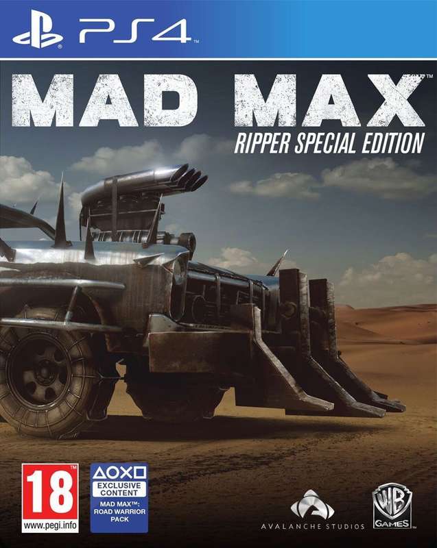Mad Max - Ripper Special Edition Steelbook (PS4)(Pwned) - Warner Bros. Interactive Entertainment