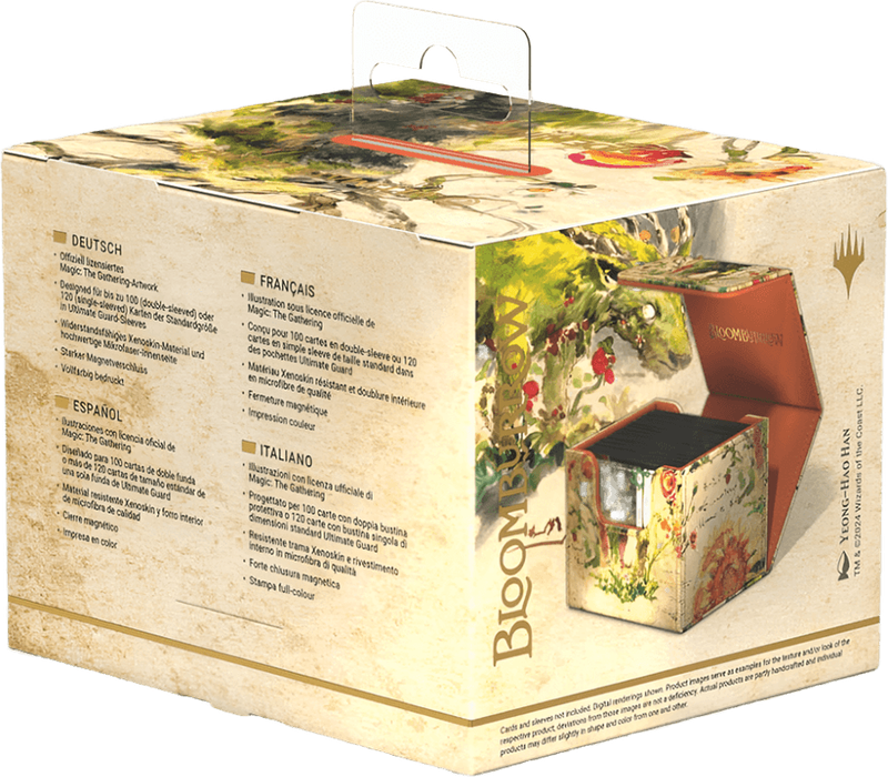 Magic the Gathering TCG: Sidewinder 100+ XenoSkin Deck Case - Bloomburrow - Beza, the Bounding