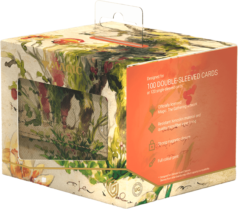 Magic the Gathering TCG: Sidewinder 100+ XenoSkin Deck Case - Bloomburrow - Beza, the Bounding