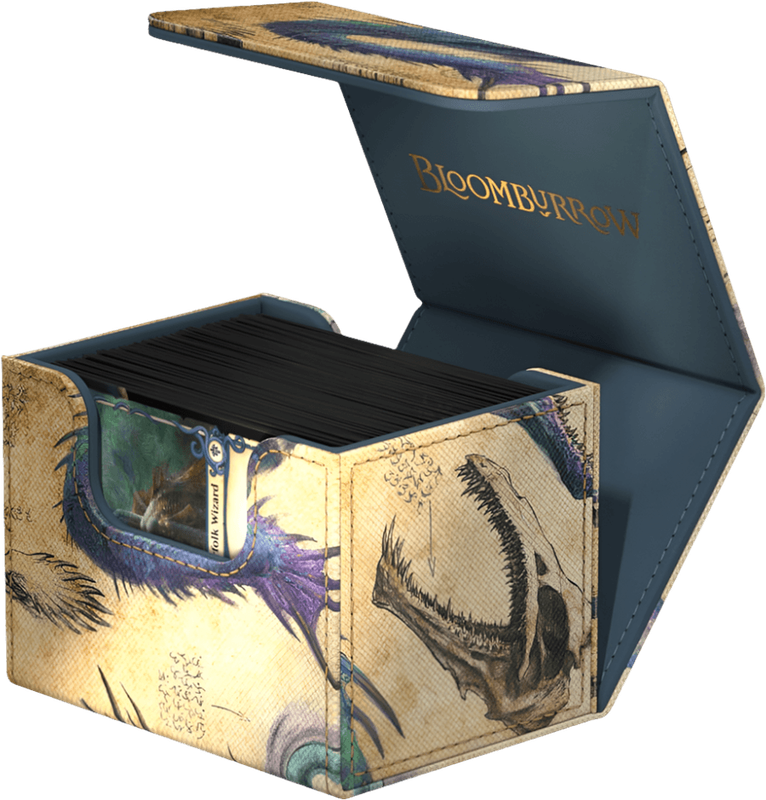 Magic the Gathering TCG: Sidewinder 100+ XenoSkin Deck Case - Bloomburrow - Eluge, the Shoreless