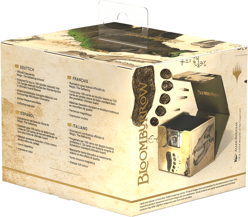 Magic the Gathering TCG: Sidewinder 100+ XenoSkin Deck Case - Bloomburrow - Lumra, Bellow of the