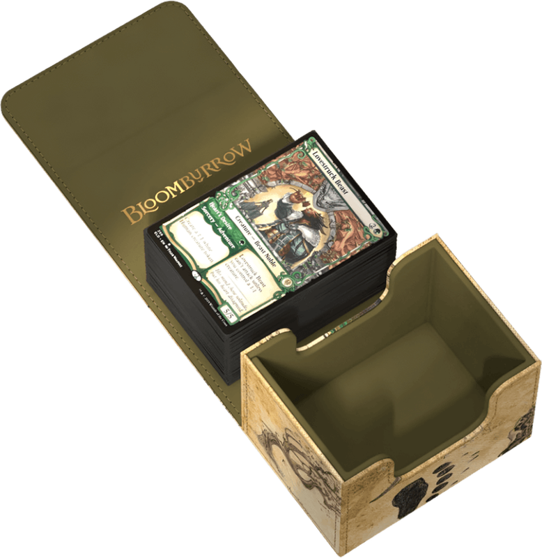 Magic the Gathering TCG: Sidewinder 100+ XenoSkin Deck Case - Bloomburrow - Lumra, Bellow of the