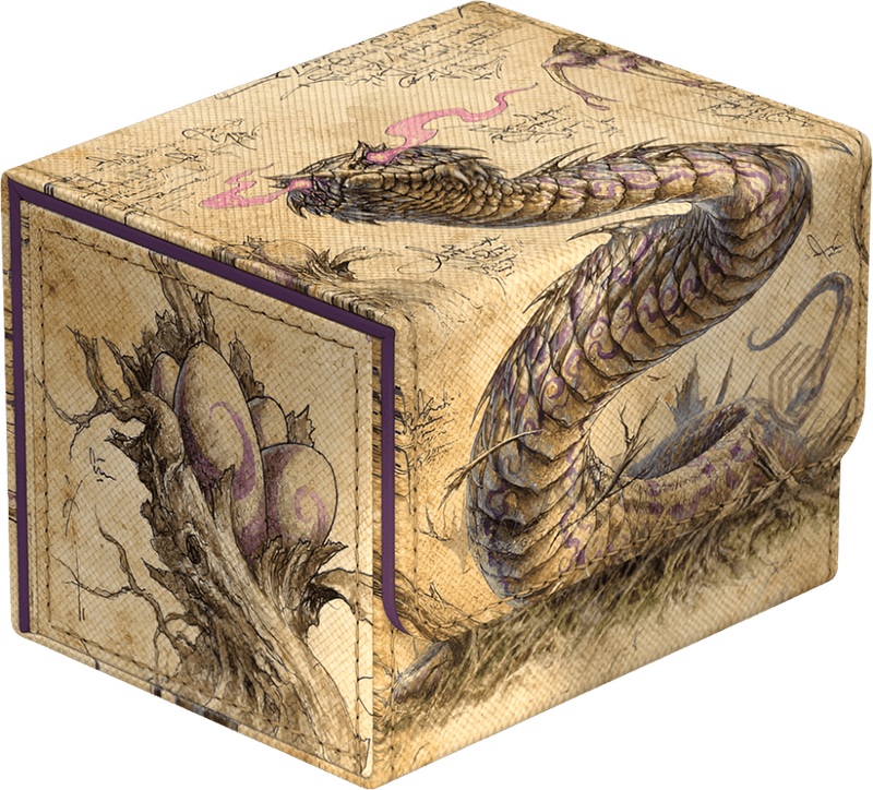 Magic the Gathering TCG: Sidewinder 100+ XenoSkin Deck Case - Bloomburrow - Rottenmouth Viper (New)