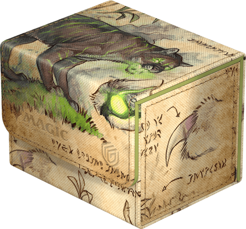 Magic the Gathering TCG: Sidewinder 100+ XenoSkin Deck Case - Bloomburrow - Ygra, Eater of All