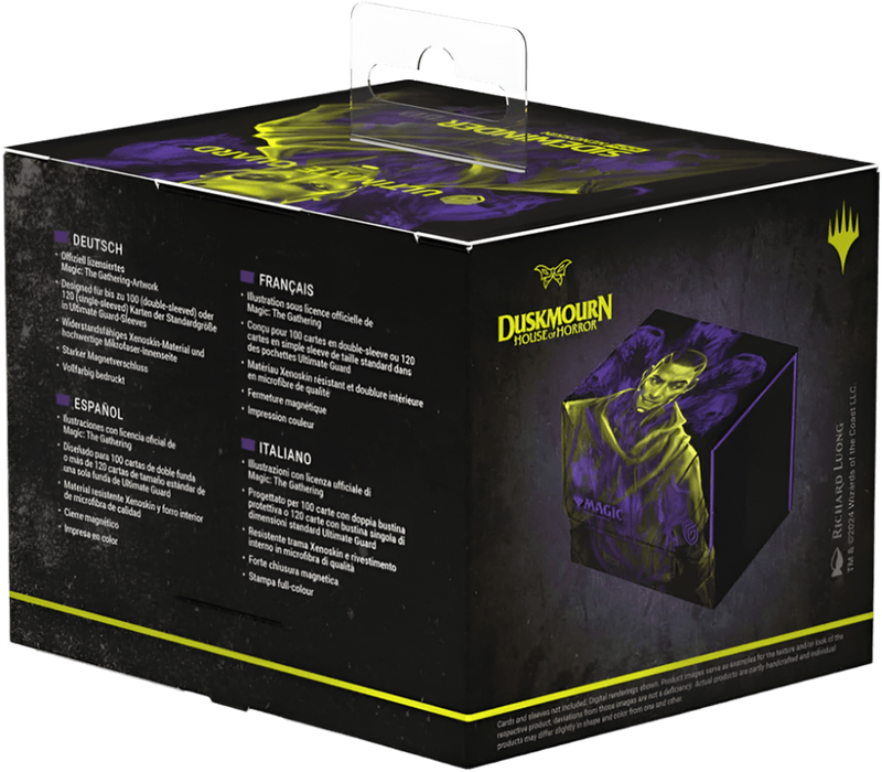 Magic the Gathering TCG: Sidewinder 100+ XenoSkin Deck Case - Duskmourn: House of Horror - Kaito,