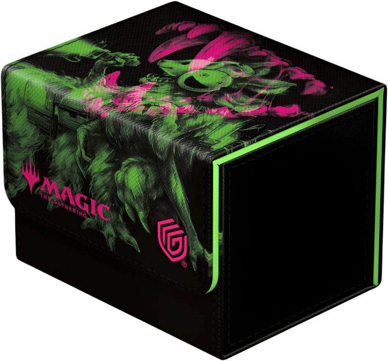 Magic the Gathering TCG: Sidewinder 100+ XenoSkin Deck Case - Duskmourn: House of Horror - Kona,