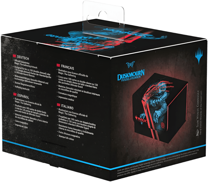 Magic the Gathering TCG: Sidewinder 100+ XenoSkin Deck Case - Duskmourn: House of Horror - Marvin,