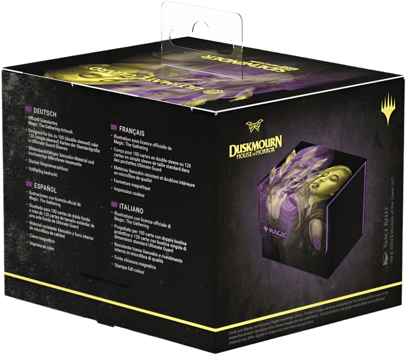 Magic the Gathering TCG: Sidewinder 100+ XenoSkin Deck Case - Duskmourn: House of Horror - Niko,