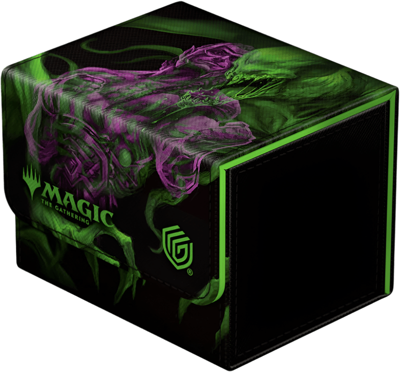 Magic the Gathering TCG: Sidewinder 100+ XenoSkin Deck Case - Duskmourn: House of Horror - Tyvar,