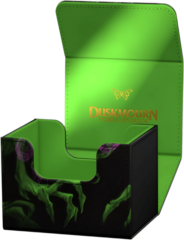 Magic the Gathering TCG: Sidewinder 100+ XenoSkin Deck Case - Duskmourn: House of Horror - Tyvar,
