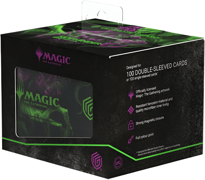 Magic the Gathering TCG: Sidewinder 100+ XenoSkin Deck Case - Duskmourn: House of Horror - Tyvar,