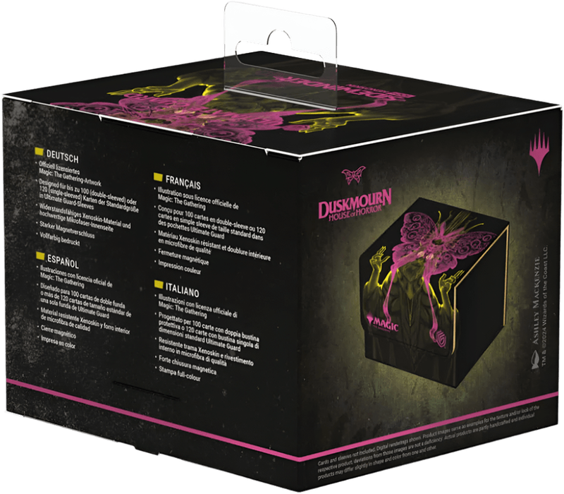 Magic the Gathering TCG: Sidewinder 100+ XenoSkin Deck Case - Duskmourn: House of Horror - Victor,