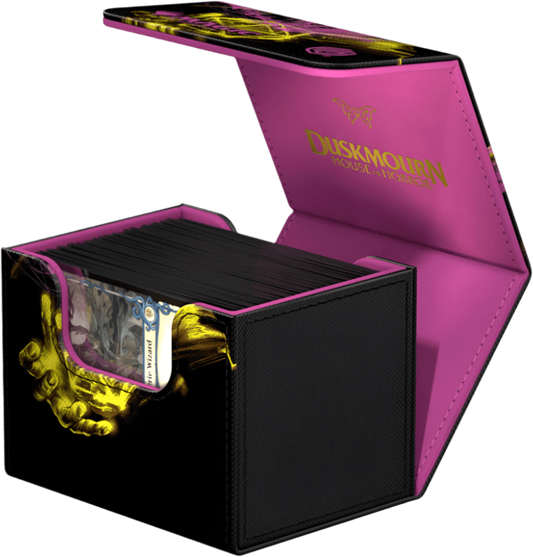 Magic the Gathering TCG: Sidewinder 100+ XenoSkin Deck Case - Duskmourn: House of Horror - Zimone,