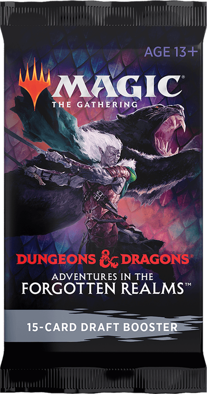 Magic the Gathering TCG: Adventures in the Forgotten Realms Booster Pack (New) - Wizards of the