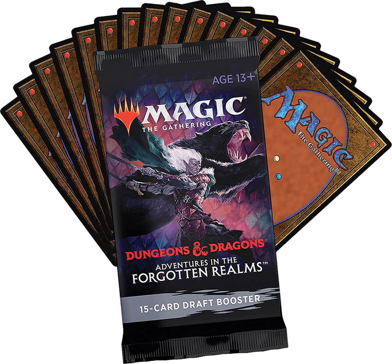 Magic the Gathering TCG: Adventures in the Forgotten Realms Booster Pack (New) - Wizards of the