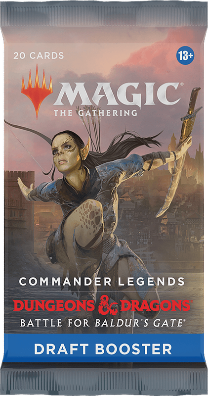 Magic: The Gathering TCG - Commander Legends: Battle for Baldur's Gate Draft Booster Pack (New) -