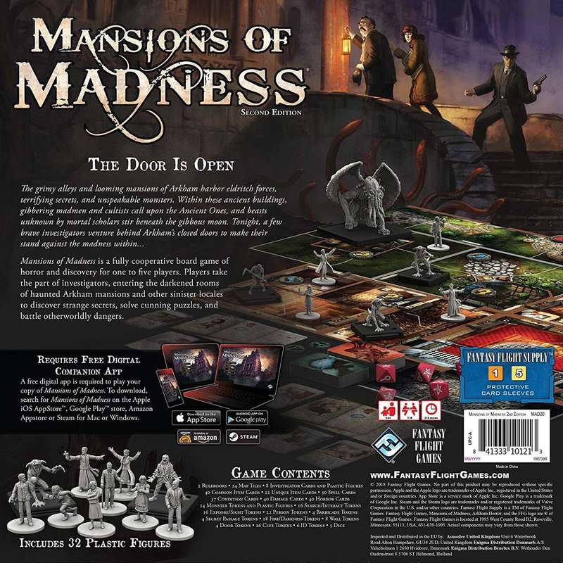 Mansions of Madness - Second Edition (New) - Fantasy Flight Games 2700G