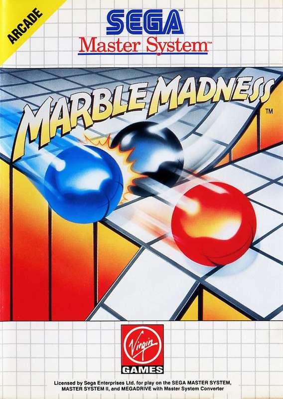 Marble Madness [Grade B](Master System)(Pwned) - Virgin Interactive 180G