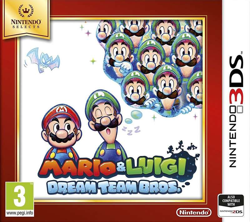 Mario & Luigi: Dream Team Bros. - Nintendo Selects (3DS)(New) - Nintendo 110G