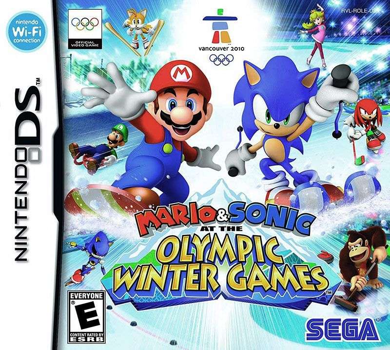 Mario & Sonic at the Olympic Winter Games (NDS)(Pwned) - SEGA 110G