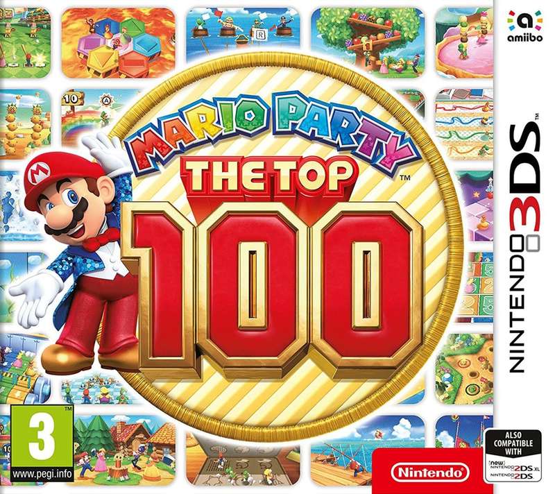 Mario Party: The Top 100 (3DS)(New) - Nintendo 110G