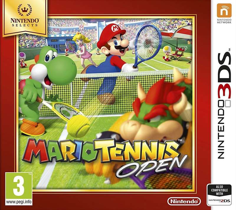 Mario Tennis Open - Nintendo Selects (3DS)(New) - Nintendo 110G