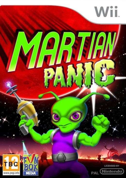 Martian Panic (Wii)(New) - Funbox Media 130G